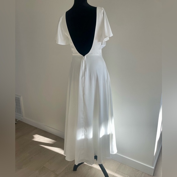 Fame and Partners Ivory Andrea dress size 4 - Picture 2 of 5